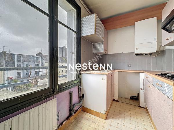 Appartement T3 - Centre à pied - Calme - 53 m² - 1 ch, séjour double