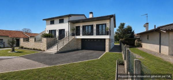 A proximité du Centre-Ville, Maison familiale et jardin