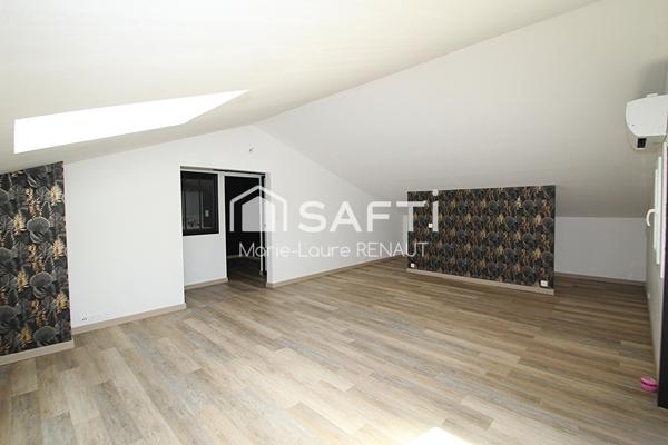 Maison traditionnelle - 4 chambres - Sous-sol 226m² et garage 35m²