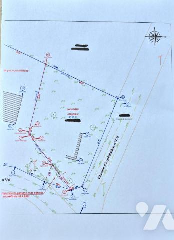 TERRAIN 901 M2 VIABILISE - HORS LOTISSEMENT