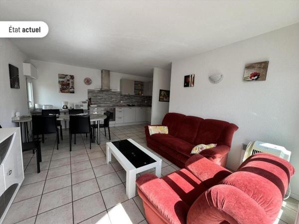 Appartement à vendre |  Biscarrosse |  3 pièces | 61 m²