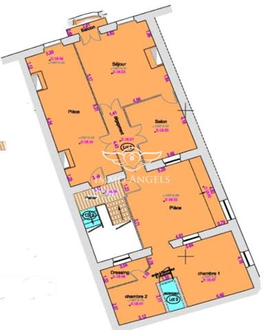 Immeuble bourgeois avec ascenseur – 400 m² exploitables – plein centre de Saint-Ambroix