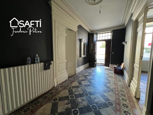 Belle maison bourgeoise comportant 5 niveaux