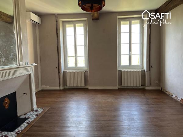 Belle maison bourgeoise comportant 5 niveaux