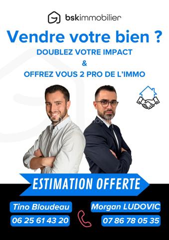 * EXCLUSIVITE BSK IMMOBILIER par Morgan LUDOVIC & Tino BLOUDEAU *

À Montlouis-sur-Loire, profitez d’un emplacement particulièrement recherché permettant un quotidien pratique :
•⁠  ⁠Boulangerie, commerces et zone commerciale à environ 5 min à pied
•⁠  ⁠Écoles, et gare de Montlouis à environ 5 min en voiture
•⁠  ⁠Tours centre à environ 15 min

Nichée au fond d’une impasse, cette charmante maison en copropriété horizontale construite en 2019 offre un cadre de vie moderne, fonctionnel et agréable.

Dès l’entrée, vous découvrez un bel espace de vie lumineux avec salon/séjour et cuisine ouverte aménagée et équipée.
Le véritable coup de cœur du bien réside dans sa parfaite ouverture vers l’extérieur : la terrasse et le jardin deviennent une vraie prolongation naturelle de la pièce de vie, idéale pour profiter pleinement des beaux jours.

Le jardin arboré d’environ 75 m², entièrement clôturé et sans vis-à-vis, permet de profiter pleinement des beaux jours grâce à un extérieur intime et facile à entretenir. Un cabanon complète l’ensemble.

À l’étage :
•⁠  ⁠2 chambres avec rangements
•⁠  ⁠Salle de bain fonctionnelle
•⁠  ⁠Agencement optimisé et confortable

Les + du bien :
•⁠  ⁠Construction récente de 2019
•⁠  ⁠Très faible consommation énergétique
•⁠  ⁠Bonne isolation
•⁠  ⁠Faibles charges de copropriété
•⁠  ⁠1 place de parking privative

Un bien rare sur le secteur, idéal pour un premier achat, un jeune couple ou un investissement serein.

Contactez-nous rapidement pour organiser une visite.