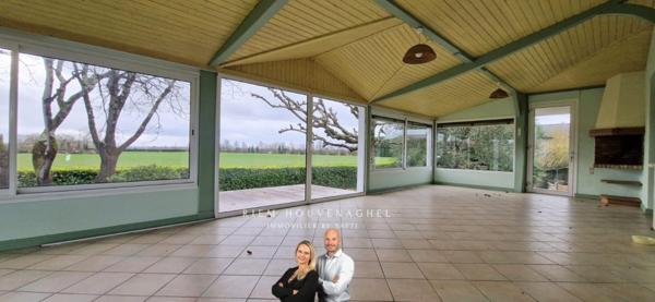 Maison de plain pied avec jardin sans vis a vis