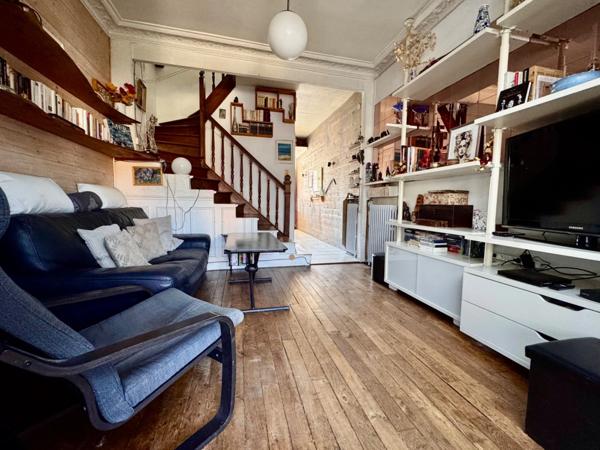 Maison de ville avec jardin, garage et beaux volumes, au calme dans un quartier recherché du Perreux-sur-Marne