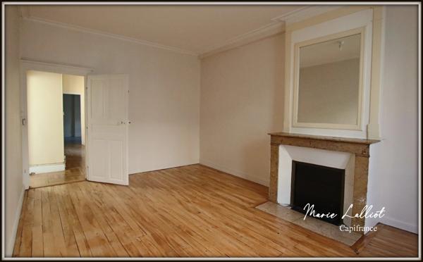 Maison à vendre 9 pièces PITHIVIERS (45), 6 chambres, plain pied, parquet massif, cave, grenier, 2 cours.