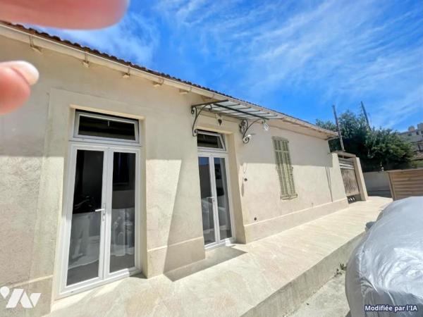 Golfe Juan Exclusivité proximité commodités Charmante maison avec jardin plein sud et parking