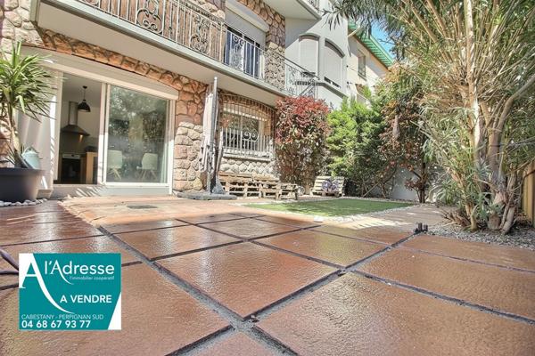 A VENDRE APPARTEMENT REZ-DE-CHAUSSEE DE 70.60 M² AVEC JARDIN, TERRASSE ET PARKING SECURISE