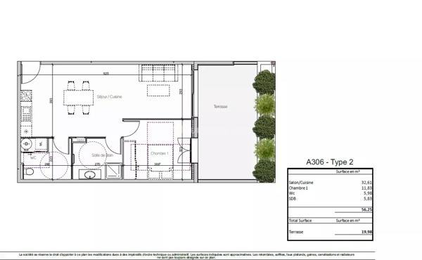 Vente Appartement 2 pièces 56 m2 à Calvi