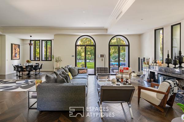 L’élégance blanche du Hameau de la Jonchère