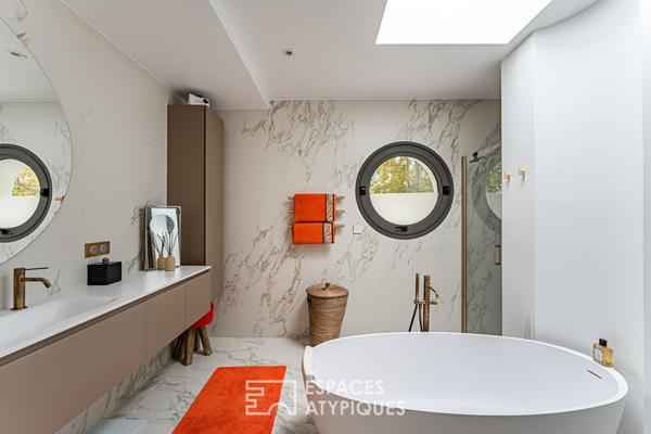 L’élégance blanche du Hameau de la Jonchère