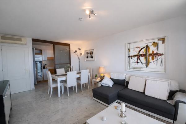 Magnifique deux piéces avec terrasse vue mer et parking