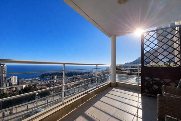 Magnifique deux piéces avec terrasse vue mer et parking