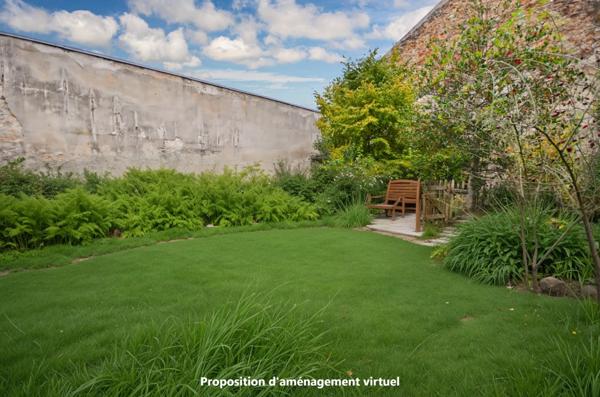 BOURG LA REINE - 7P - 134,65 M² - PROCHE CENTRE VILLE - DUPLEX 1ER ET 2E - JARDIN 53 M² ENV. - 3 CAVES