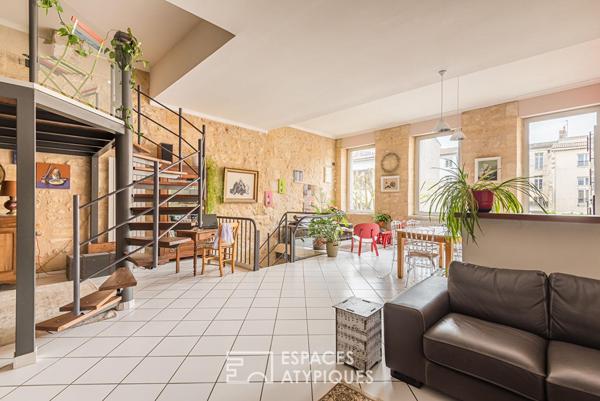 Un vrai loft au coeur des Chartrons