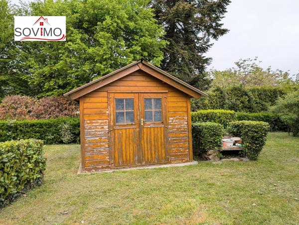 IDÉALEMENT SITUÉ, AGRÉABLE PLAIN PIED INDÉPENDANT AVEC GARAGE ET JARDIN