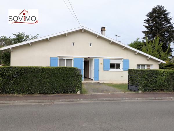 IDÉALEMENT SITUÉ, AGRÉABLE PLAIN PIED INDÉPENDANT AVEC GARAGE ET JARDIN