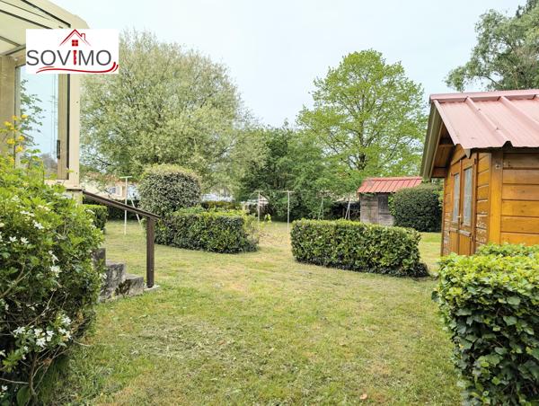 IDÉALEMENT SITUÉ, AGRÉABLE PLAIN PIED INDÉPENDANT AVEC GARAGE ET JARDIN
