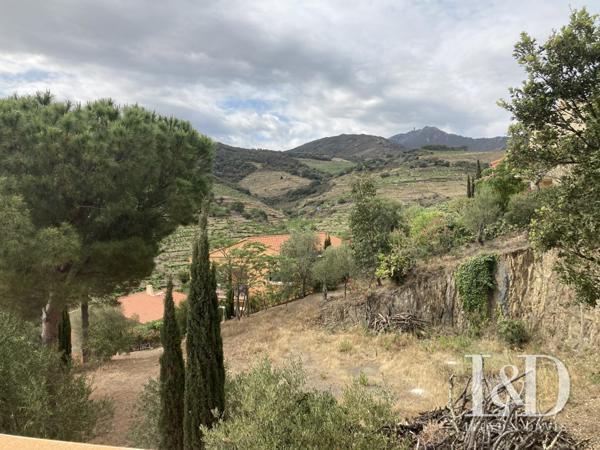 BEAU DUPLEX SUR LES HAUTEURS DE COLLIOURE