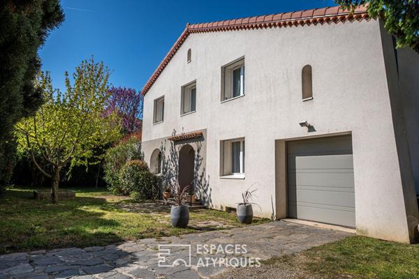 Maison centre ville avec 6 chambres et un piscine