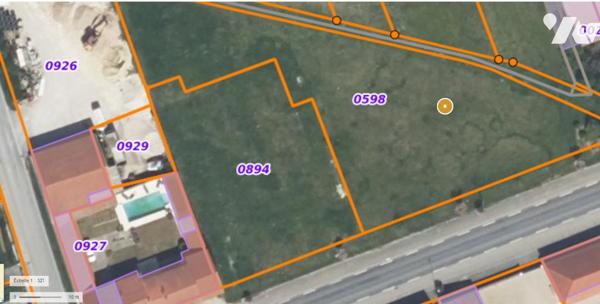 Terrain à bâtir à vendre Thibie dans la Marne (51) divisé en 6 lots,
A VENDRE LOT  n°3
