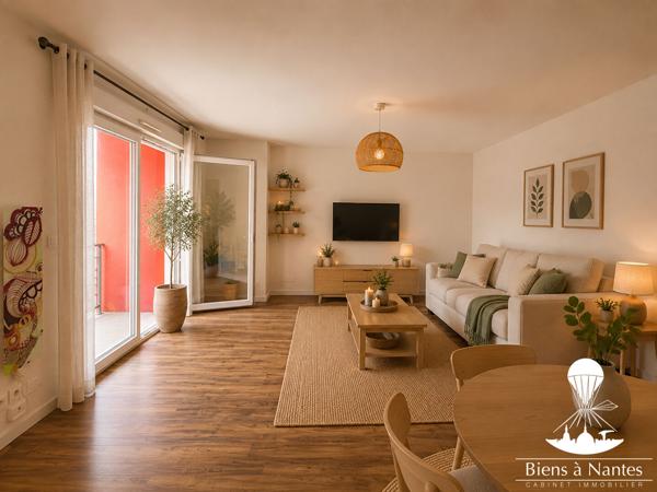 A vendre grand appartement T2 Nantes Canclaux balcon et garage , Nantes