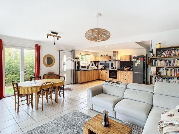 Maison T4 (3 chambres) de 100 m² à Rivesaltes avec terrasse et son jardin sur un terrain de 394 m²