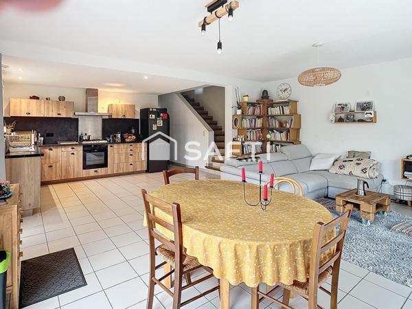 Maison T4 (3 chambres) de 100 m² à Rivesaltes avec terrasse et son jardin sur un terrain de 394 m²