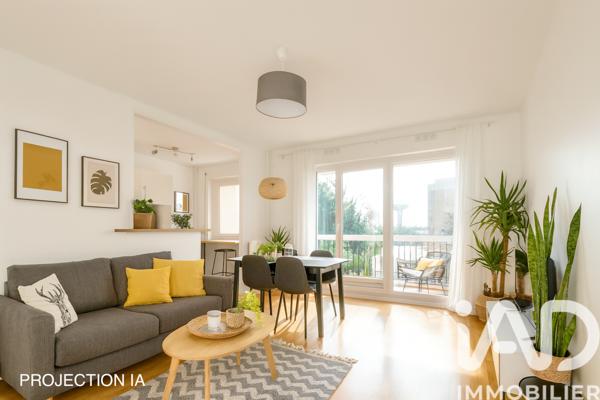 Appartement à vendre 3 pièces 64 m² Élancourt