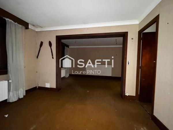 Maison à rénover, beau potentiel