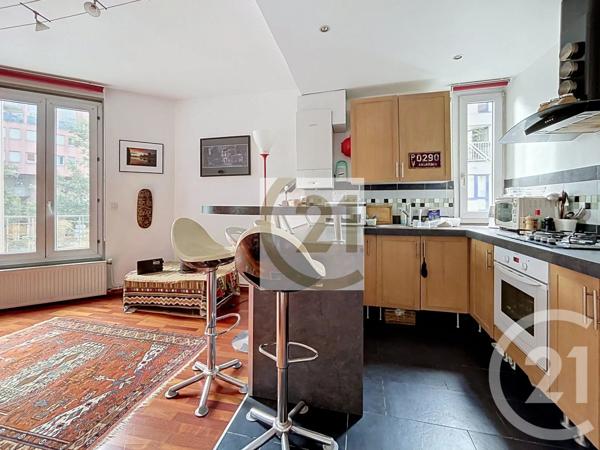 Appartement F2 à vendre  2 pièces - 38,21 m 2   IVRY SUR SEINE  - 94