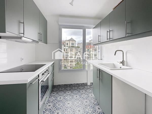 T4 en étage élevé avec vue sur parc et La Défense