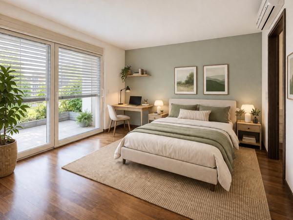 Divonne-les-Bains (01220) Appartement deux chambres proche centre - Grande terrasse