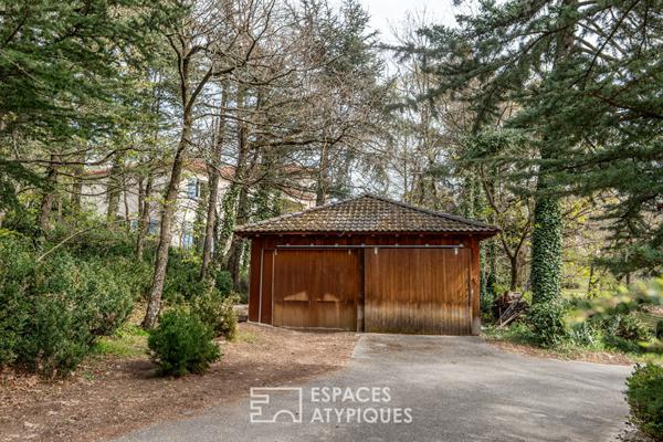 Loger son habitat dans l’aile d’un château de l’Ardèche.