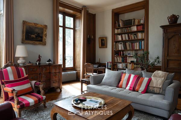 Loger son habitat dans l’aile d’un château de l’Ardèche.
