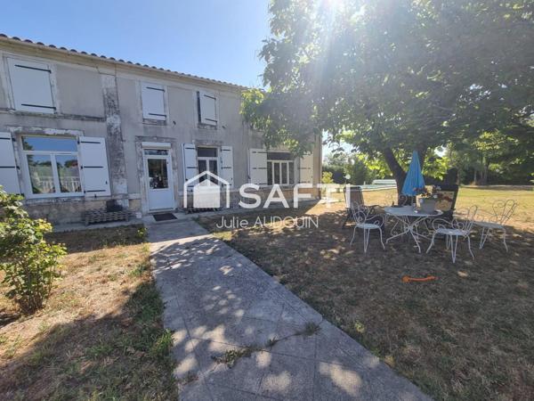 Maison ancienne avec de beaux volumes