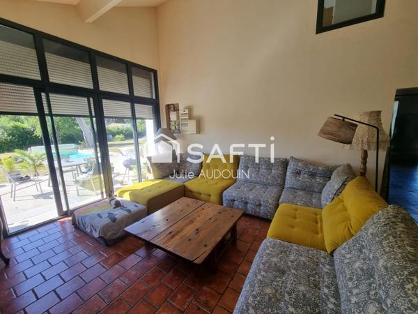 Maison ancienne avec de beaux volumes