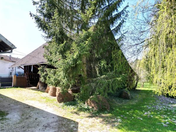 terrain à bâtir, 1100 m², dépendance cadastrée de 200m².