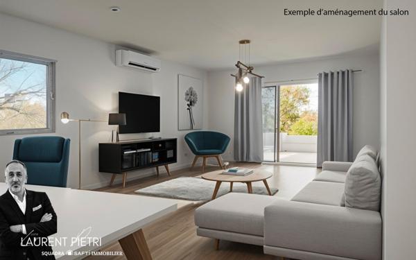 Appartement 3 pièces vue mer