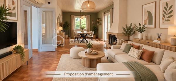 "VISITE VIRTUELLE DISPONIBLE SUR DEMANDE"
🏡 PLAIN-PIED – 3 CHAMBRES – GRANDE VÉRANDA – TERRAIN DE PRÈS DE 3 700 M²

À seulement 9 min de Josselin, 5 min du Roc-Saint-André, 15 min de Ploërmel et 30 min de Vannes, découvrez cette maison de plain-pied offrant un cadre agréable et un vaste terrain de près de 3 700 m² avec puits.

Dès l’entrée, vous découvrirez un séjour/salon de 23 m² avec cheminée, idéal pour profiter de belles soirées au coin du feu, ainsi qu’une cuisine aménagée et équipée de 9 m² attenante.

Véritable atout de la maison, la grande véranda de 27 m² prolonge agréablement l’espace de vie et permet de profiter du jardin en toute saison.

Côté nuit, la maison dispose de 3 chambres, d’une salle d’eau avec douche à l’italienne et d’un WC indépendant.

Pour compléter l’ensemble, vous bénéficierez d’un garage avec grenier, d’un carport ainsi que d’un abri de jardin, offrant de nombreux espaces de stationnement et de rangement.

À l’extérieur, le terrain de près de 3 700 m², agrémenté d’un puits, offre un bel espace pour profiter pleinement des beaux jours, créer un potager ou accueillir différents projets selon vos envies. Vous disposez aussi d'un verger..

LES ATOUTS :
✓ Maison entièrement de plain-pied
✓ 3 chambres
✓ Cheminée
✓ Véranda de 27 m²
✓ Garage avec grenier
✓ Carport et abri de jardin
✓ Terrain de près de 4 500 m²
✓ Puits
✓ Situation pratique entre Josselin et Ploërmel

Une maison fonctionnelle offrant de beaux espaces intérieurs et extérieurs, à découvrir rapidement !

A prévoir, rafraichissement total et mise aux normes de l'assainissement

Contactez-moi pour plus d’informations et organiser une visite.