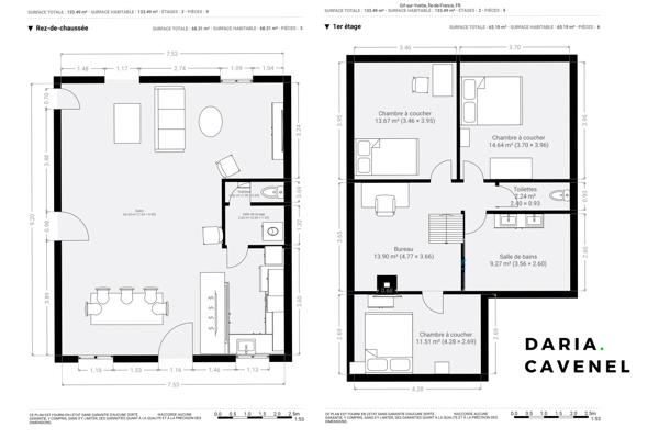 Maison
         5 pièces
        - 110 m² Exclusivité 585 000 € *