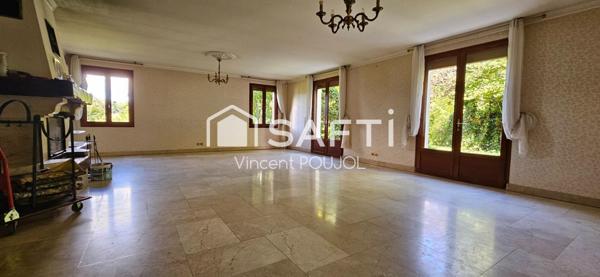 Maison traditionnelle avec de beaux volumes