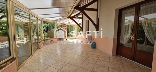 Maison traditionnelle avec de beaux volumes