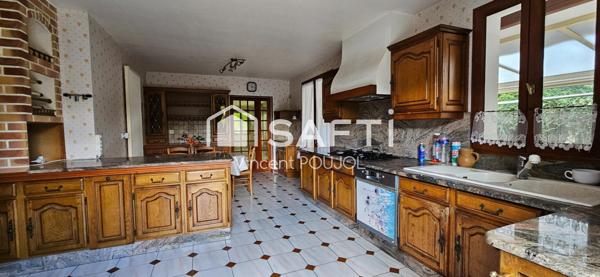 Maison traditionnelle avec de beaux volumes