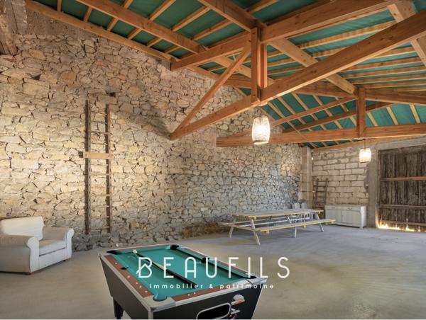 Saint-Laurent-d'Aigouze (30220) SAINT-LAURENT-D’AIGOUZE – PROPRIÉTÉ DE CARACTÈRE DU XIXème – 245m² - Terrain 800m²