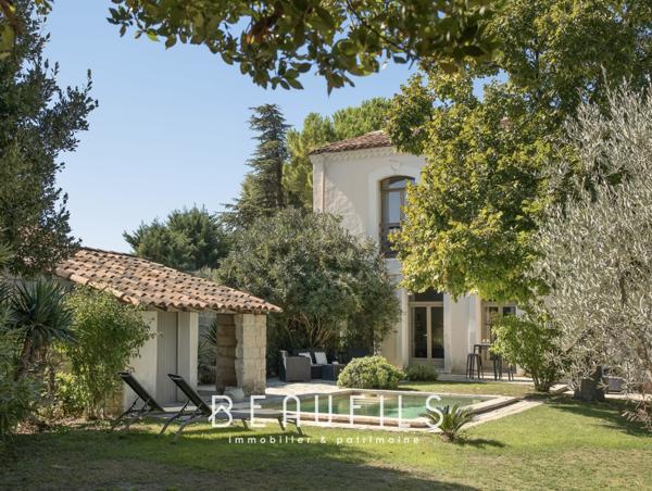 Saint-Laurent-d'Aigouze (30220) SAINT-LAURENT-D’AIGOUZE – PROPRIÉTÉ DE CARACTÈRE DU XIXème – 245m² - Terrain 800m²