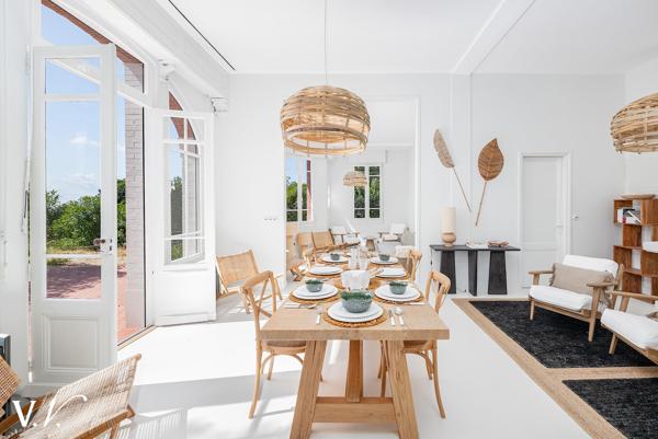 CAP FERRET CENTRE- VILLA EN PREMIERE LIGNE