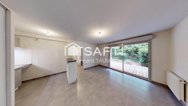 T2 avec jardin, terrasse et parkings à Tournefeuille